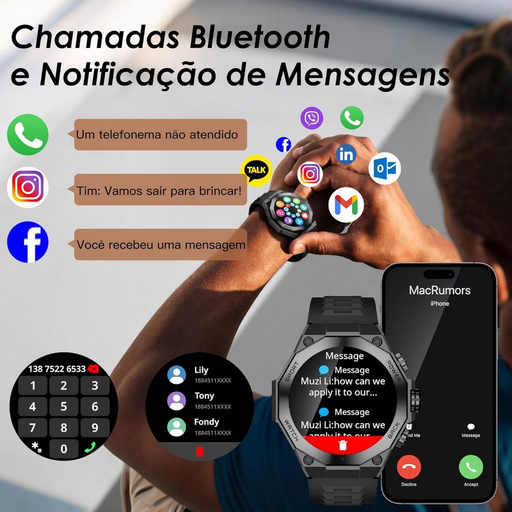 Smartwatch AURAFIT AM18 imagem 6