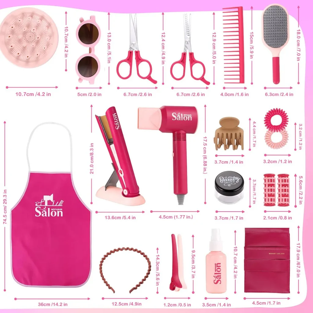 Kit salão de beleza infantil imagem 8