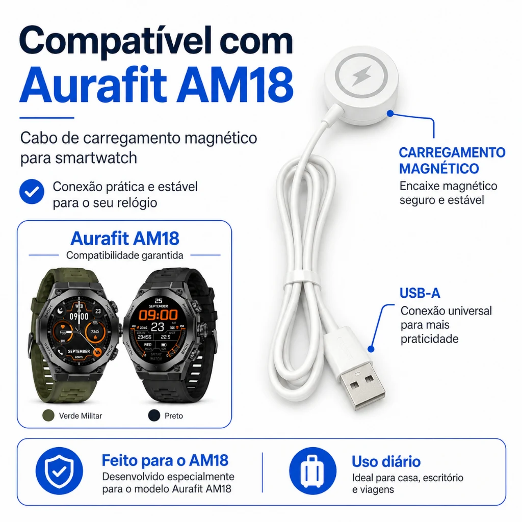 Smartwatch AURAFIT AM18 imagem 8