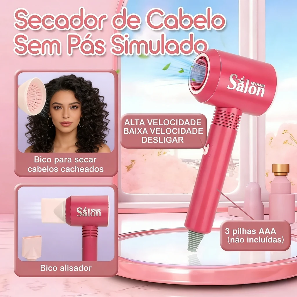 Kit salão de beleza infantil imagem 3