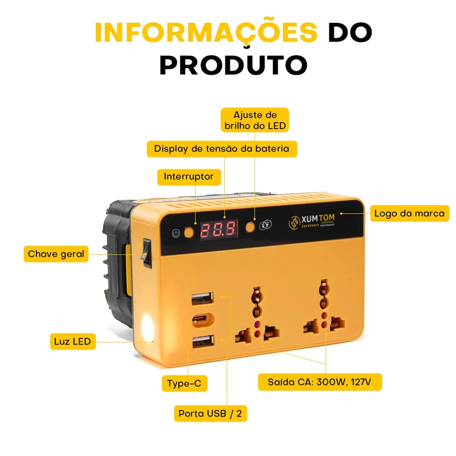 Imagem 2 do inversor portátil
